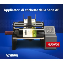 AP360e Applicatore semiautomatico di Etichette