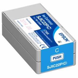 Cartuccia CIANO pigmentato per stampante etichette Epson C3500